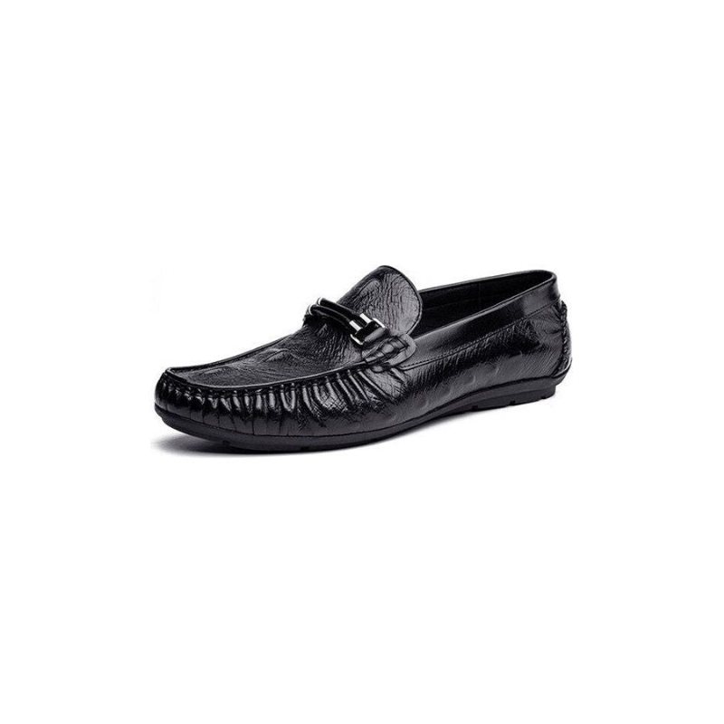 Ανδρικά Loafers Vintage Δέρμα Κροκόδειλου Exotic Brogue