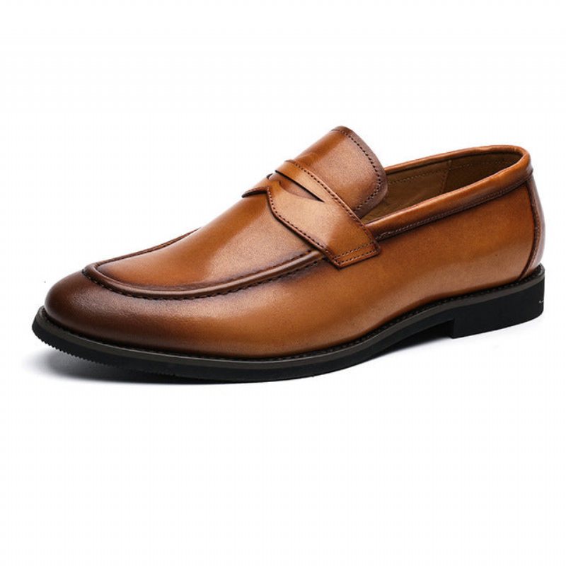 Ανδρικά Loafers Wedding Loafer Παπούτσια - Καφέ