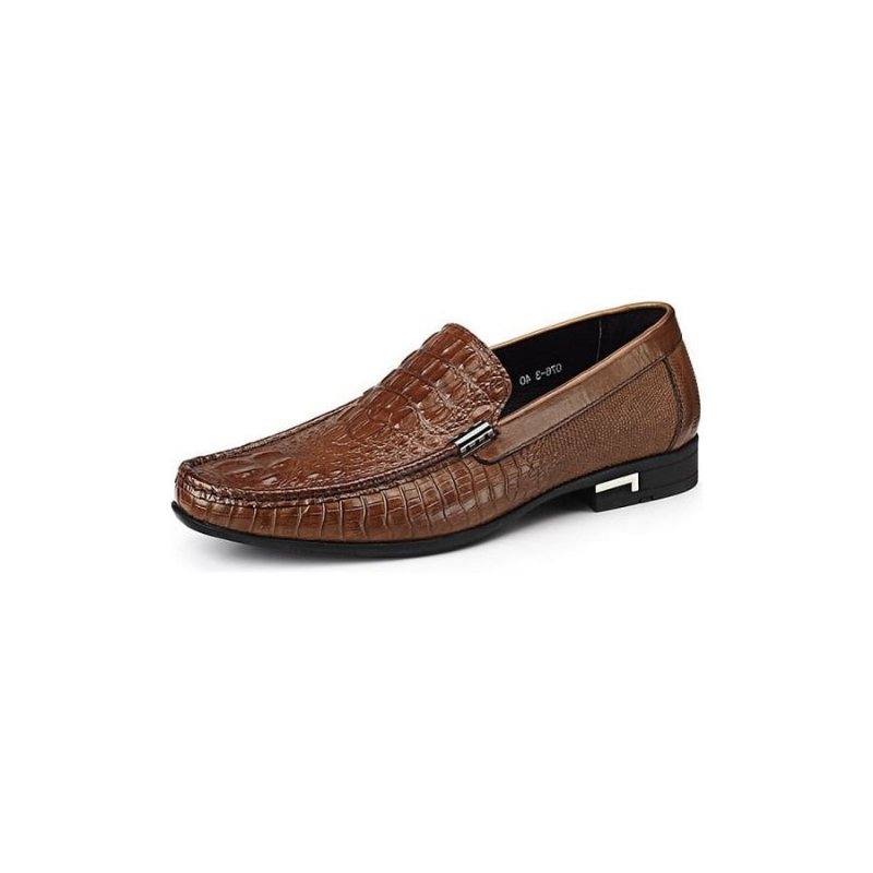 Ανδρικά Loafers Αδιάβροχα Slip-on Loafer Παπούτσια - Καφές