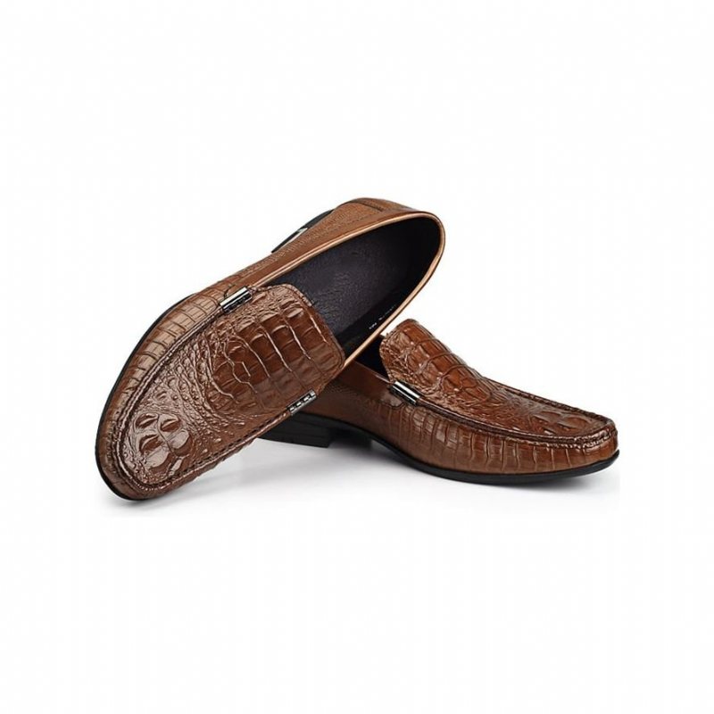 Ανδρικά Loafers Αδιάβροχα Slip-on Loafer Παπούτσια - Καφές