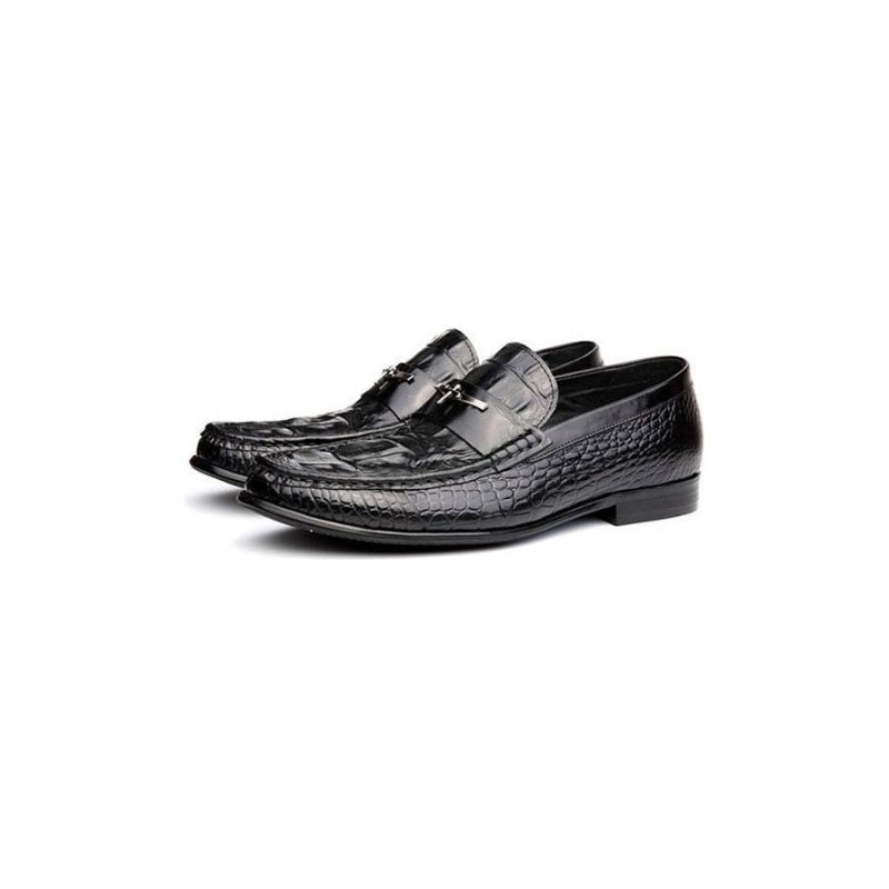 Ανδρικά Loafers Αδιάβροχα Ανάγλυφα Δερμάτινα Slip-on