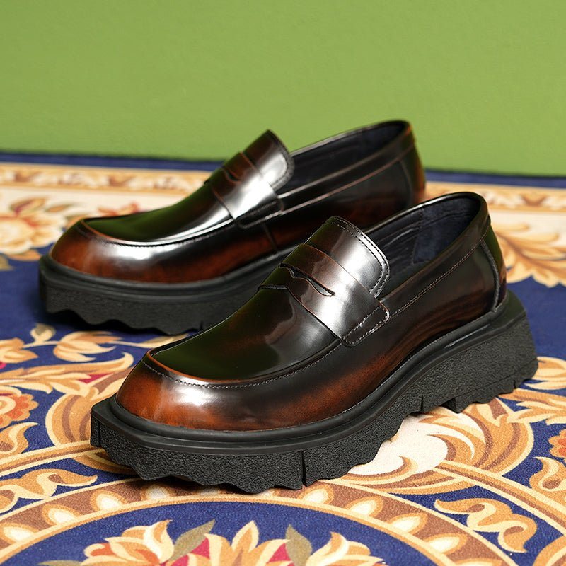 Ανδρικά Loafers Ανάγλυφα Aquaguard Slip-on - Καφές