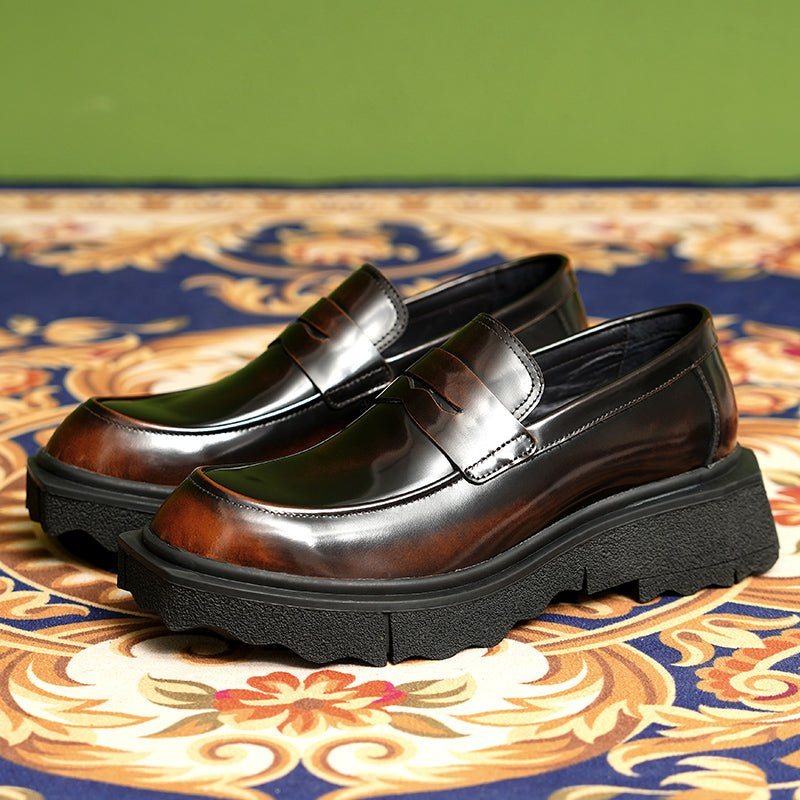 Ανδρικά Loafers Ανάγλυφα Aquaguard Slip-on - Καφές