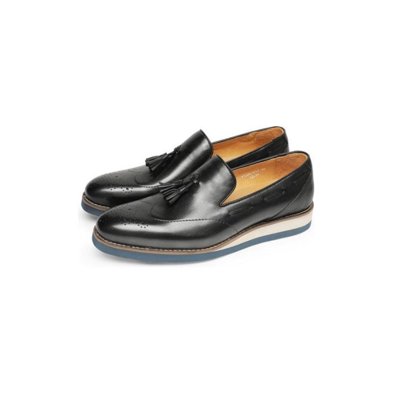 Ανδρικά Loafers Ανάγλυφα Brogue Slip-on