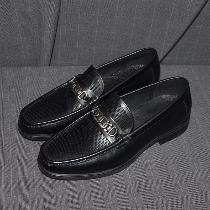 Ανδρικά Loafers Εκλεπτυσμένα Casual Δερμάτινα - Μαύρο