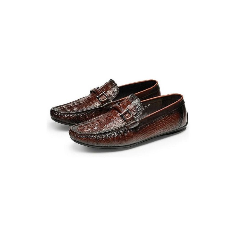 Ανδρικά Loafers Πολυτέλεια Croctex Αδιάβροχα Slip-on - Κόκκινο