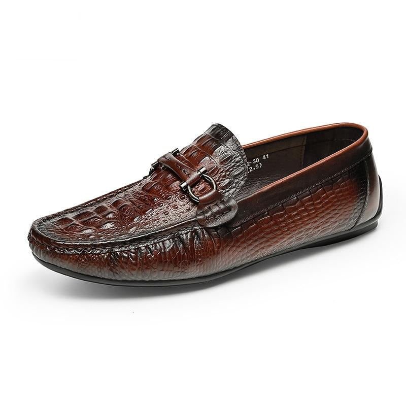 Ανδρικά Loafers Πολυτέλεια Croctex Αδιάβροχα Slip-on - Κόκκινο