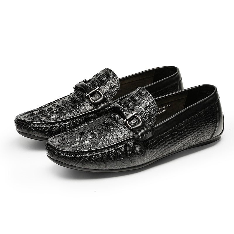 Ανδρικά Loafers Πολυτέλεια Croctex Αδιάβροχα Slip-on - Μαύρο