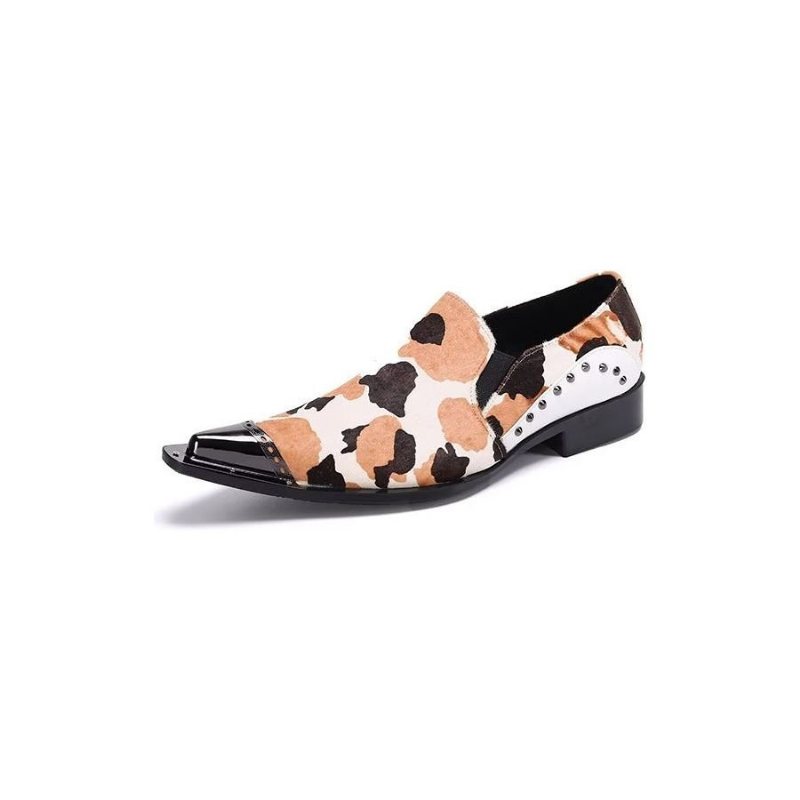 Ανδρικά Loafers Πολυτέλεια Exotic Pattern Γνήσιο Δερμάτινο Slip-on