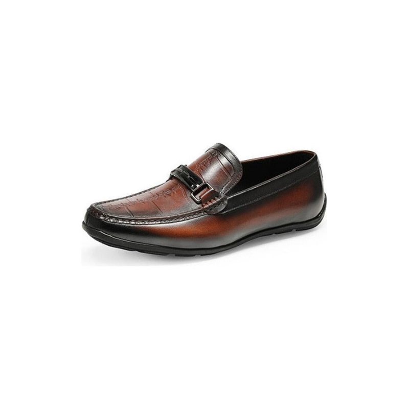 Ανδρικά Loafers Πολυτέλεια Exotic Waterproof Slip-on - Κόκκινο