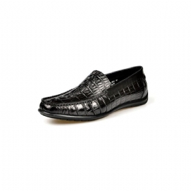 Ανδρικά Loafers Πολυτέλεια Leather Crocodile Daily Business Slip On