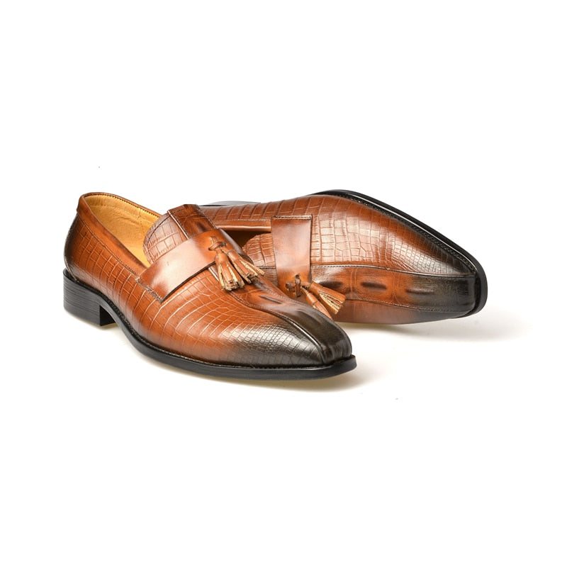 Ανδρικά Loafers Πολυτέλεια Slip-on - Καφές