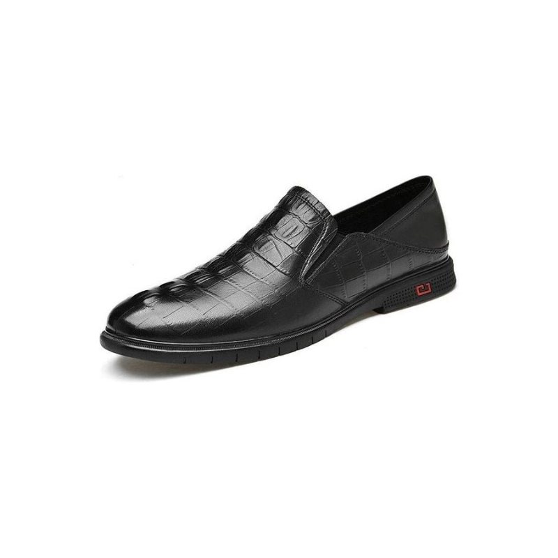 Ανδρικά Loafers Πολυτελή Δερμάτινα Κροκόδειλου Slip-on Γραφείου