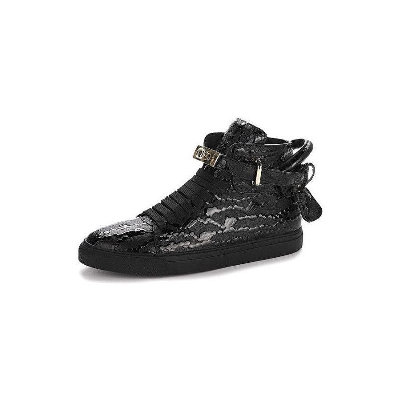 Ανδρικά Sneakers Exotica High Top - Μαύρο