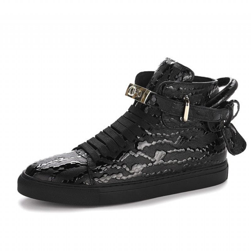 Ανδρικά Sneakers Exotica High Top - Μαύρο