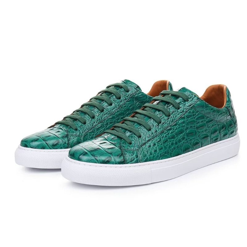 Ανδρικά Sneakers Lace-up Exotic - Πράσινο