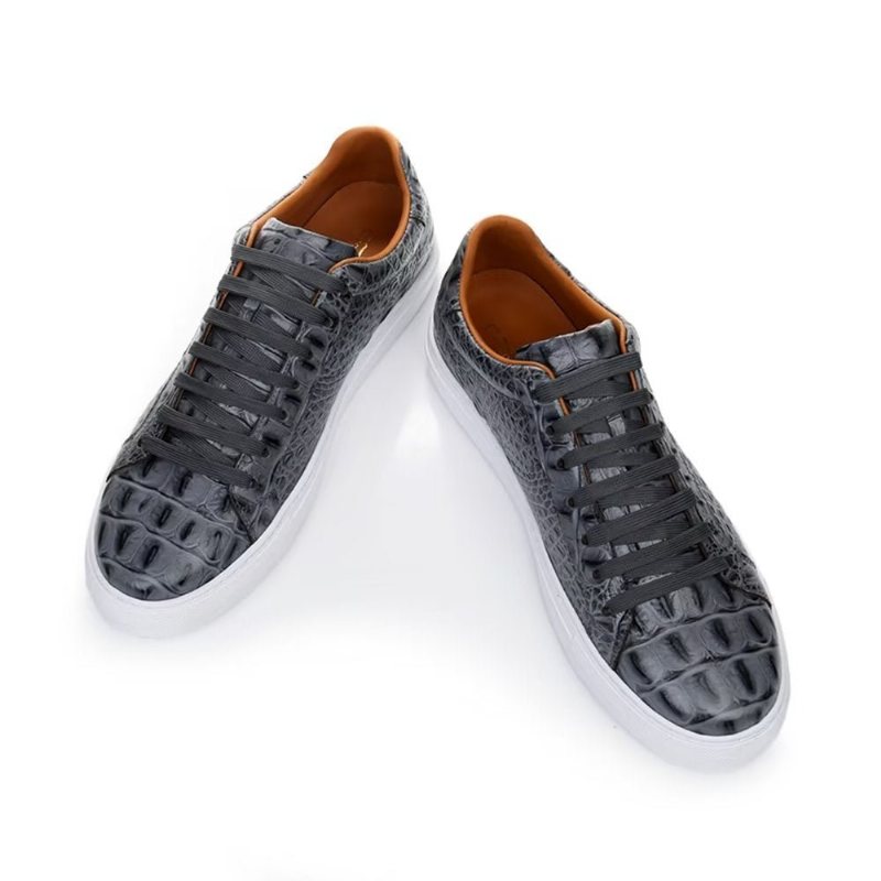 Ανδρικά Sneakers Lace-up Exotic - Γκρι