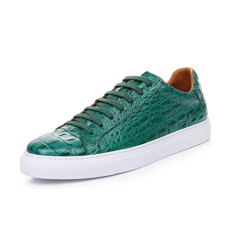 Ανδρικά Sneakers Lace-up Exotic - Πράσινο