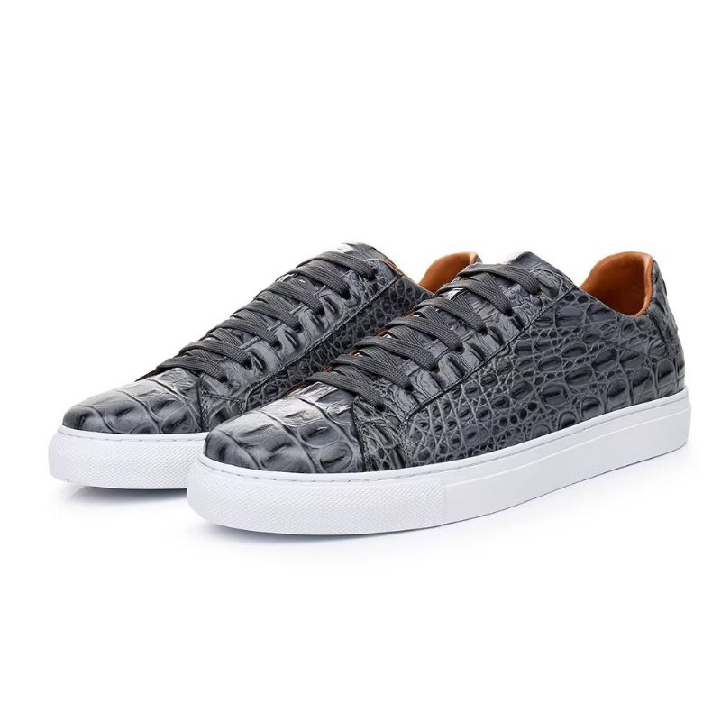 Ανδρικά Sneakers Lace-up Exotic - Γκρι