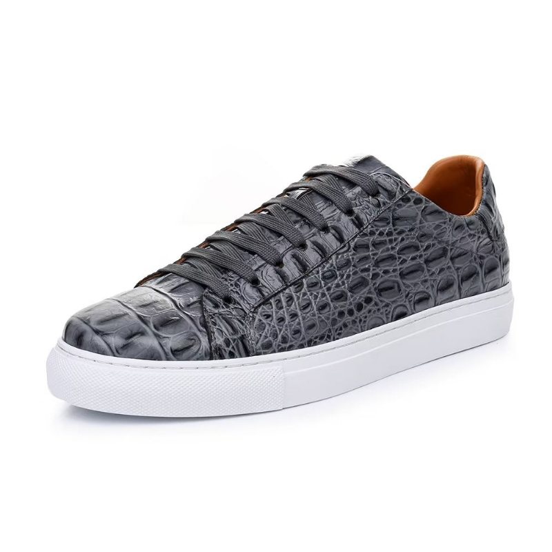 Ανδρικά Sneakers Lace-up Exotic - Γκρι