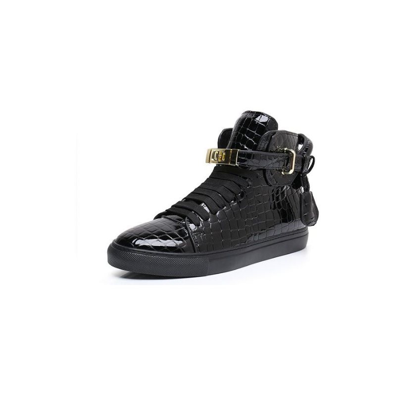 Ανδρικά Sneakers Πολυτέλεια Crocemboss High Top Casual