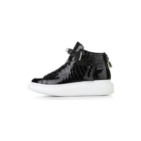 Ανδρικά Αθλητικά Παπούτσια Πολυτελή Sneakers Crocemboss High Top Designer