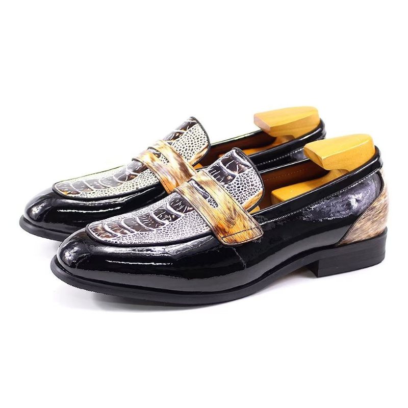 Ανδρικά Επίσημα Παπούτσια Classic Elegant Brogues - Μαύρος