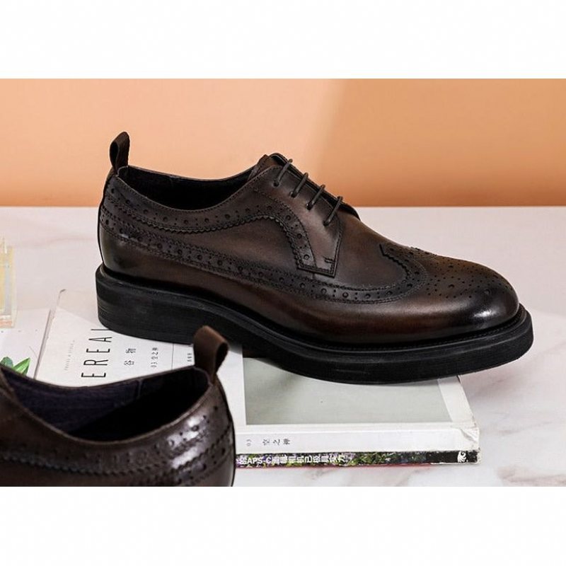 Ανδρικά Επίσημα Παπούτσια Classic Oxford - Καφέ