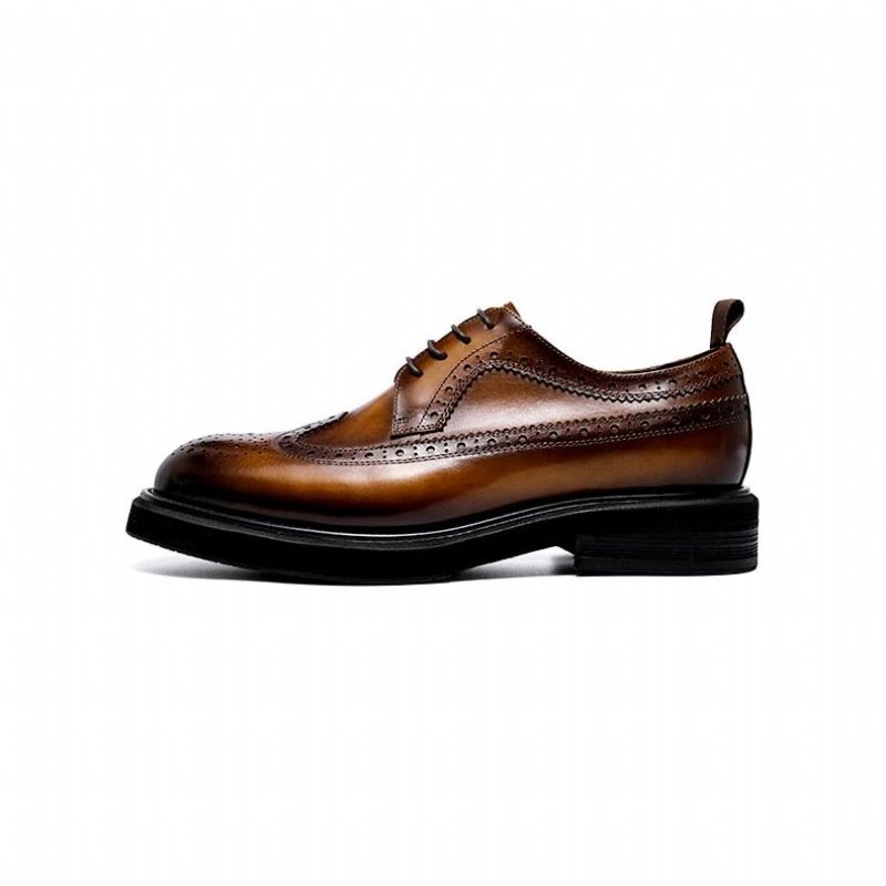 Ανδρικά Επίσημα Παπούτσια Classic Oxford - Καφέ