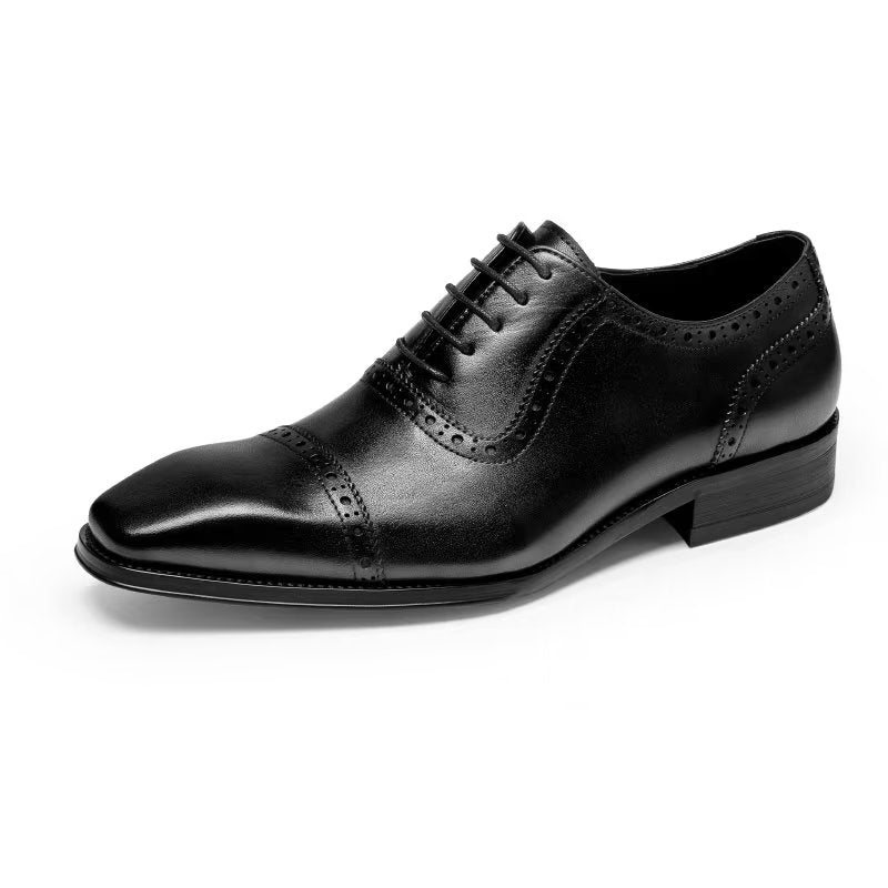 Ανδρικά Επίσημα Παπούτσια Classy Brogues - Μαύρο 