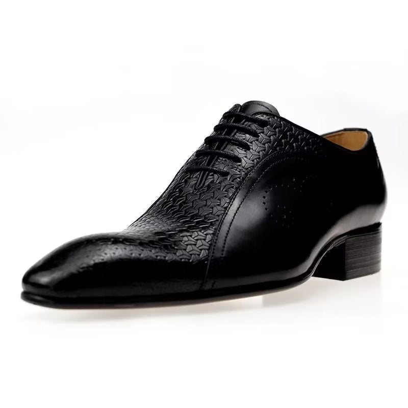 Ανδρικά Επίσημα Παπούτσια Classy Wedding Brogues - Μαύρο