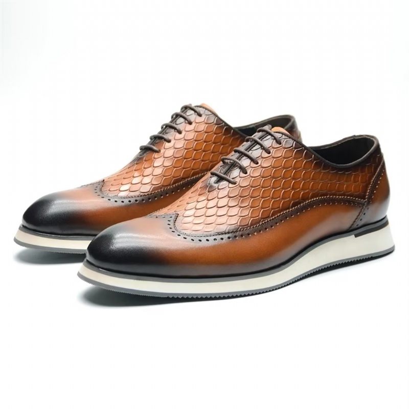 Ανδρικά Επίσημα Παπούτσια Distinguished Τζέντλεμαν Lace-up - Καφέ