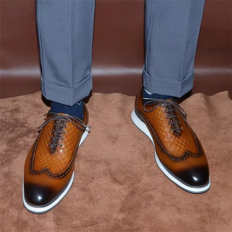 Ανδρικά Επίσημα Παπούτσια Distinguished Τζέντλεμαν Lace-up - Καφέ