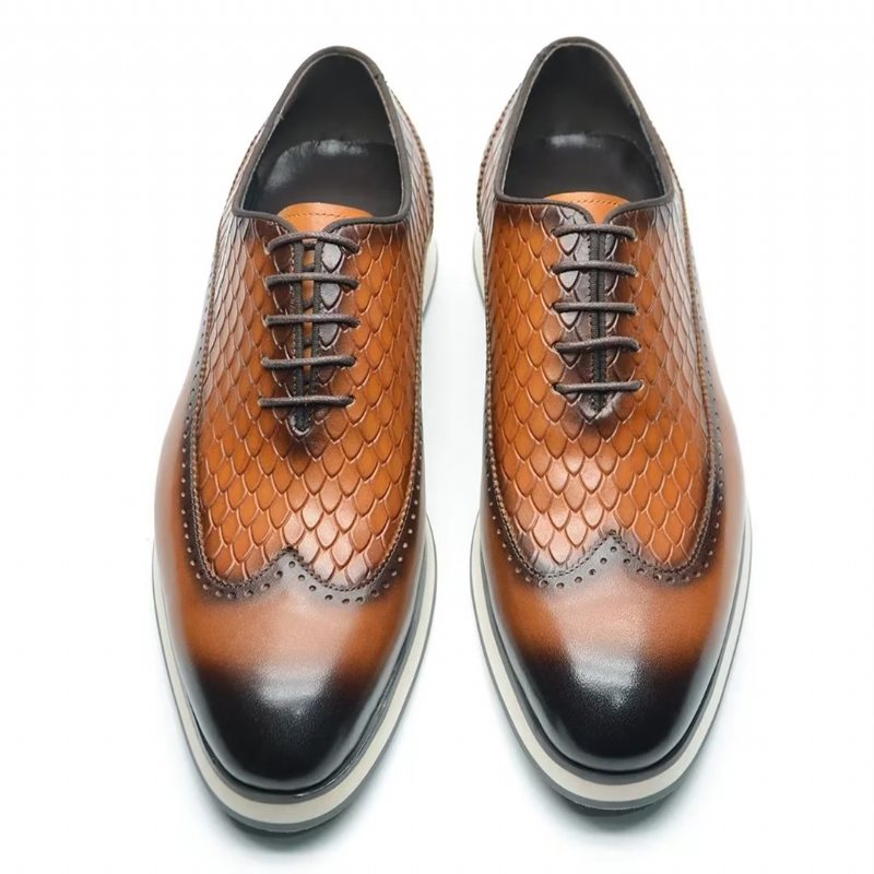 Ανδρικά Επίσημα Παπούτσια Distinguished Τζέντλεμαν Lace-up - Καφέ