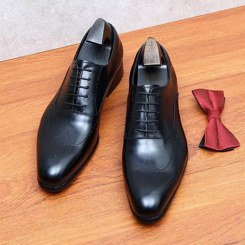 Ανδρικά Επίσημα Παπούτσια Elegance Oxford Dress - Μαύρο 