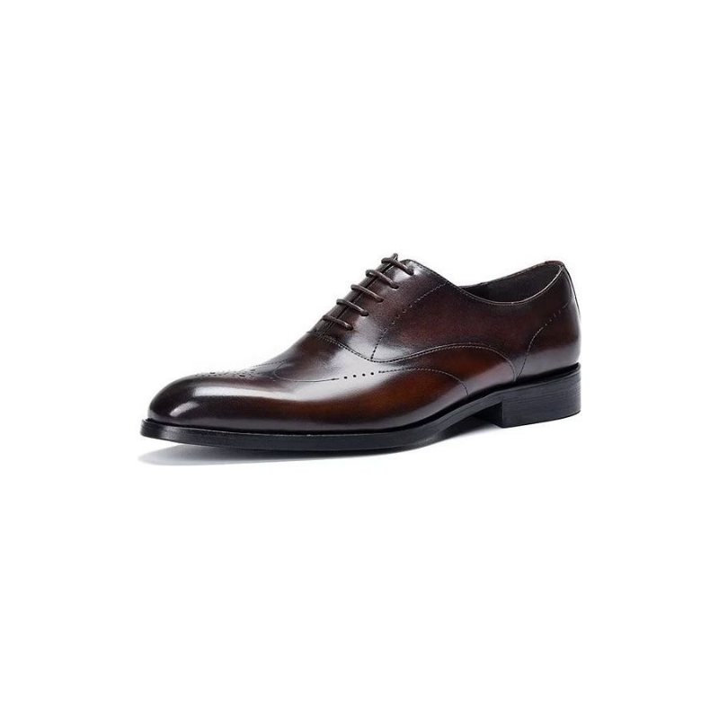 Ανδρικά Επίσημα Παπούτσια Elegance Oxford Dress - Καφές