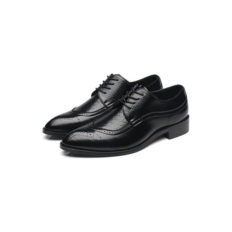 Ανδρικά Επίσημα Παπούτσια Exotic Lace Up Derby