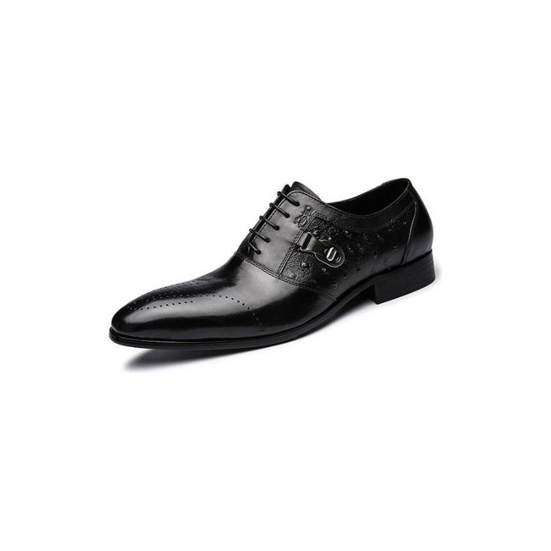 Ανδρικά Επίσημα Παπούτσια Exotic Lace-up Oxford Brogue Casual