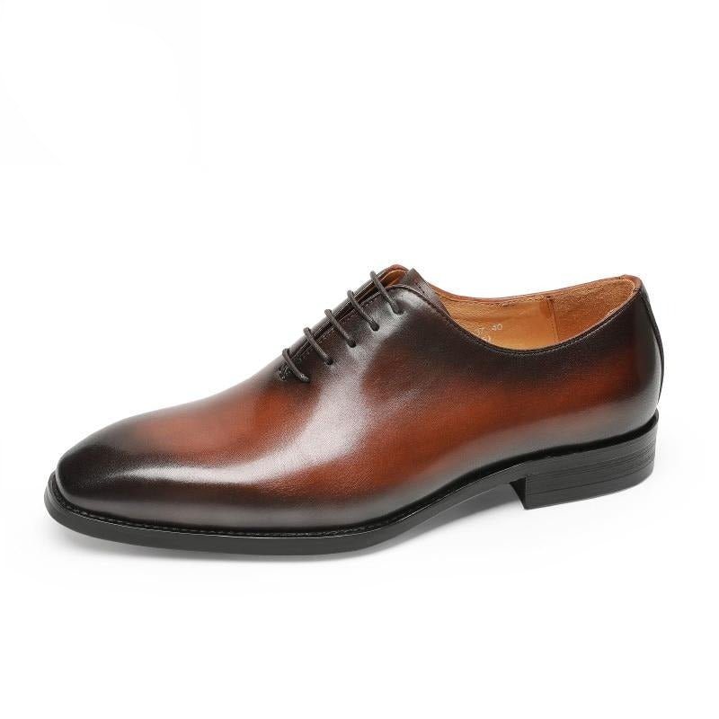 Ανδρικά Επίσημα Παπούτσια Exotic Lace-up Oxford Φόρεμα - Καφέ