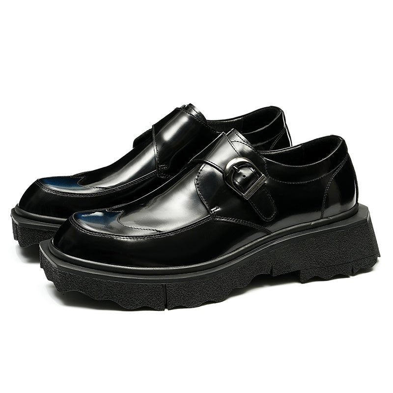 Ανδρικά Επίσημα Παπούτσια Exotic Leather Slip-on Designer Wedding Brogues