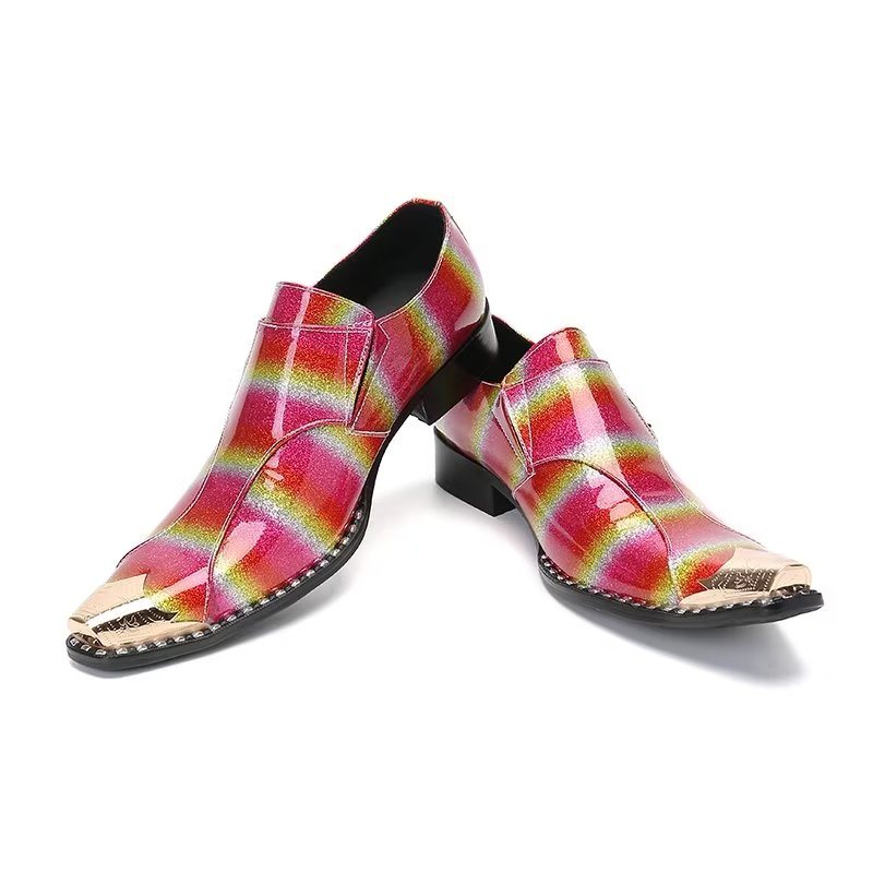 Ανδρικά Επίσημα Παπούτσια Exotic Monkstrap Smart Φόρεμα - Πολύχρωμο