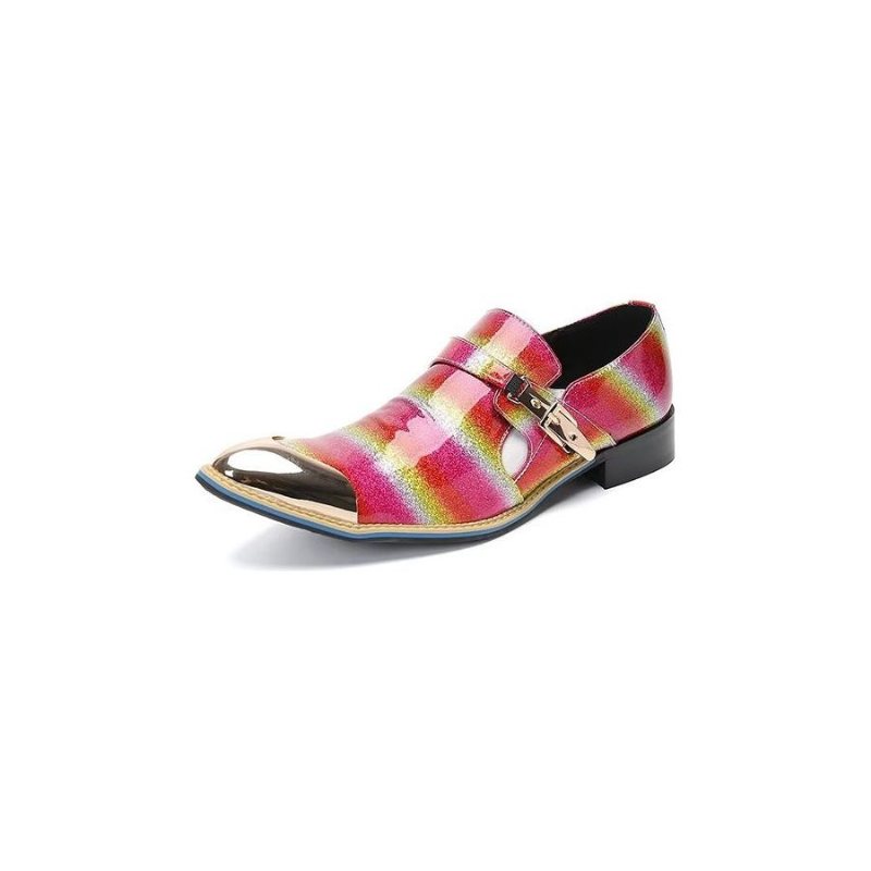 Ανδρικά Επίσημα Παπούτσια Exotic Monkstrap Smart Φόρεμα - Πολύχρωμο 2