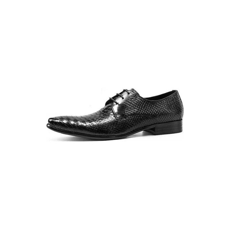 Ανδρικά Επίσημα Παπούτσια Exotic Retro Lace-up Wingtip Oxford