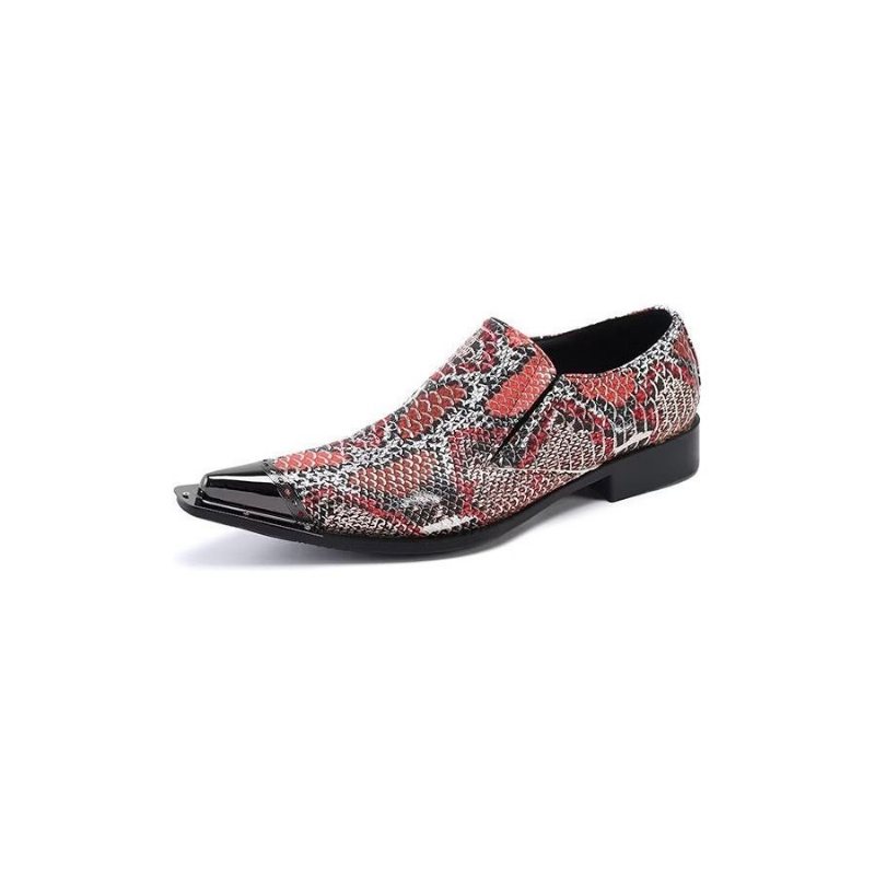 Ανδρικά Επίσημα Παπούτσια Exotic Πολυτέλεια Slip-on Leather Elegance Φόρεμα