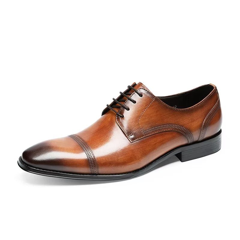 Ανδρικά Επίσημα Παπούτσια Office Derbies Dress - Καφές