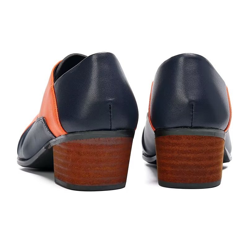 Ανδρικά Επίσημα Παπούτσια Slip-on Oxford Φόρεμα - Πορτοκαλί