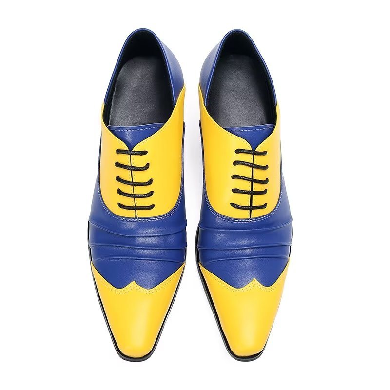 Ανδρικά Επίσημα Παπούτσια Slip-on Oxford Φόρεμα - Κίτρινο