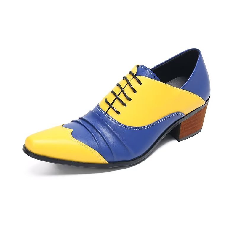 Ανδρικά Επίσημα Παπούτσια Slip-on Oxford Φόρεμα - Κίτρινο