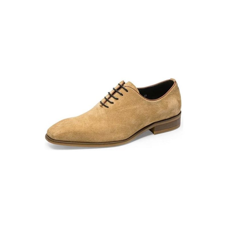 Ανδρικά Επίσημα Παπούτσια Suede Elegance Oxford Φόρεμα