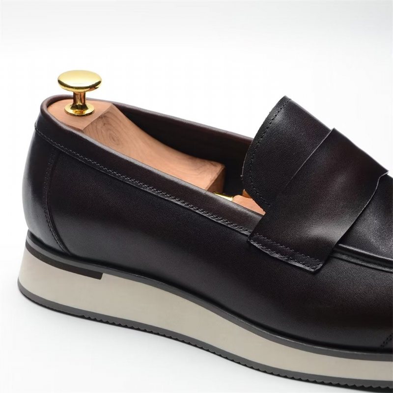 Ανδρικά Επίσημα Παπούτσια Urban Comfort Slip-on Φόρεμα - Μαύρος